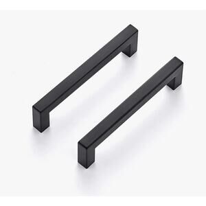 New in Box Set of 30 Ravinte Black Square Cabinet Pulls JM